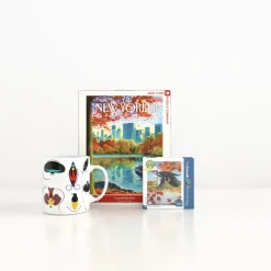New York Puzzle Puzzle & Gift Bundles | A Perfect Fall Day Bundle