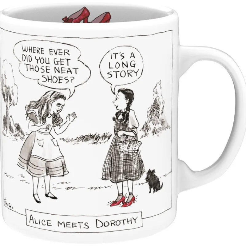 New York Puzzle The New Yorker Magazine | Alice Meets Dorothy Mug 15oz Mug