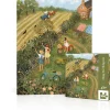 New York Puzzle Spring, Easter & Summer | Botanical, Garden & Farm | Along the Hedgerow Mini 100 Piece Mini Puzzle