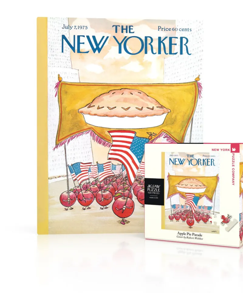 New York Puzzle Food & Drink | Apple Pie Parade Mini 100 Piece Mini Puzzle