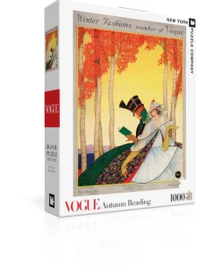 New York Puzzle Fashion | Books & Reading | Autumn Reading 1000 Piece Jigsaw Puzzle