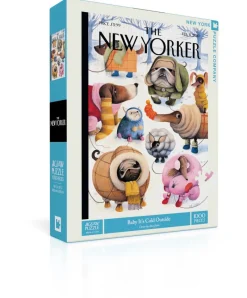 New York Puzzle Pets | Christmas & Winter | Baby It's Cold Outside 1000 Piece Jigsaw Puzzle