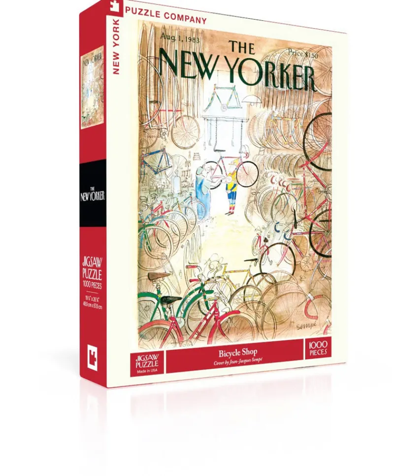 New York Puzzle Sports & Leisure | Bicycle Shop 1000 Piece Jigsaw Puzzle