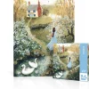 New York Puzzle Spring, Easter & Summer | Botanical, Garden & Farm | Bluebird Mini 100 Piece Mini Puzzle