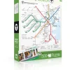 New York Puzzle Travel, Maps & Cities | Boston T Map 500 Piece Jigsaw Puzzle