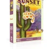 New York Puzzle Spring, Easter & Summer | Mountains, Valleys & Plains | Cactus Blooms 500 Piece Jigsaw Puzzle