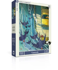 New York Puzzle Nautical, Coastal & Ocean Life | Birds & Wildlife | Casserole 500 Piece Jigsaw Puzzle
