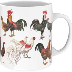 New York Puzzle Vintage Images | Chickens ~ Poules Mug 15oz Mug