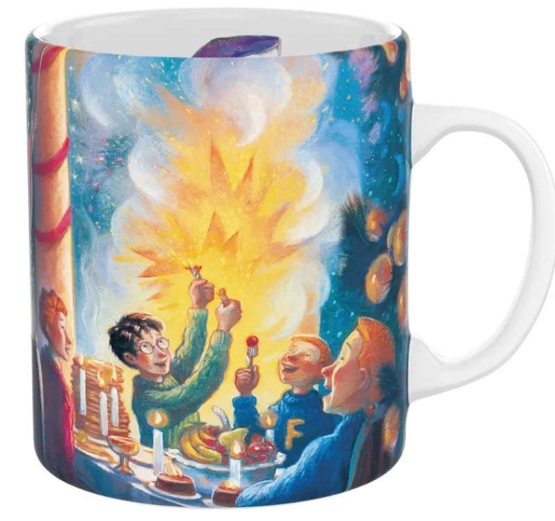 New York Puzzle Harry Potter | Christmas Mugs | Christmas at Hogwarts Mug 15oz Mug