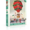 New York Puzzle Christmas & Winter | Christmas Balloon Ride 500 Piece Jigsaw Puzzle