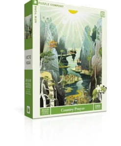 New York Puzzle Travel, Maps & Cities | Mountains, Valleys & Plains | Country Prayer 1000 Piece Jigsaw Puzzle