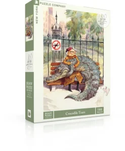 New York Puzzle Whimsical | Pets | Crocodile Tears 500 Piece Jigsaw Puzzle