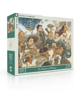 New York Puzzle Food & Drink | Fantasy & Space Travel | Duchess of Whimsy 1500 Piece Jigsaw Puzzle