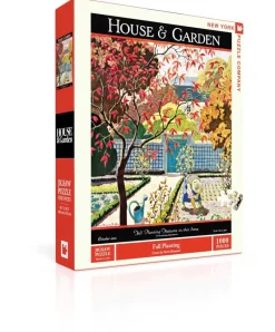 New York Puzzle Fall, Halloween & Thanksgiving | Botanical, Garden & Farm | Fall Planting 1000 Piece Jigsaw Puzzle