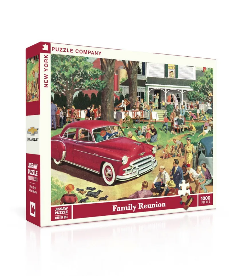 New York Puzzle Sports & Leisure | Love | Family Reunion 1000 Piece Jigsaw Puzzle