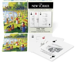 New York Puzzle The New Yorker Magazine | Fine Arts Cartoons Playing Cards Single Standard Deck