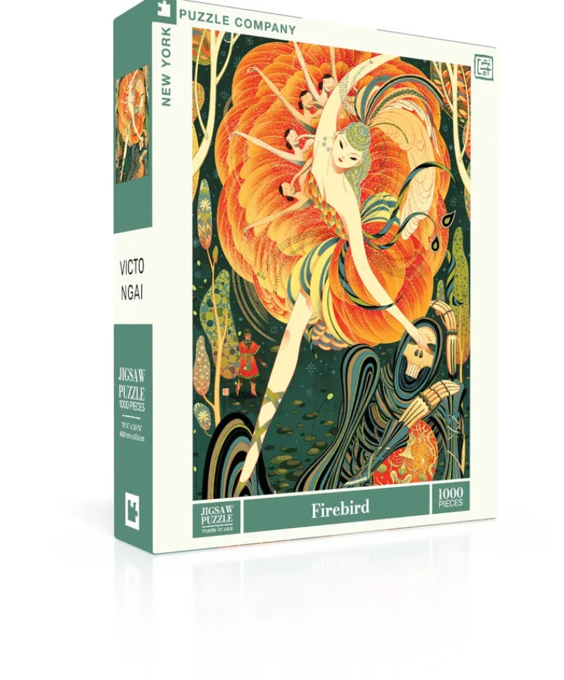 New York Puzzle Whimsical | Museum, Theatre, Arts & Music | Firebird 1000 Piece Jigsaw Puzzle