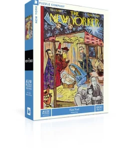 New York Puzzle Christmas & Winter | Books & Reading | First Noel 1000 Piece Jigsaw Puzzle