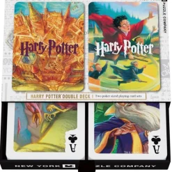 New York Puzzle Harry Potter | Harry Potter Double Deck Playing Cards 2 Standard Decks