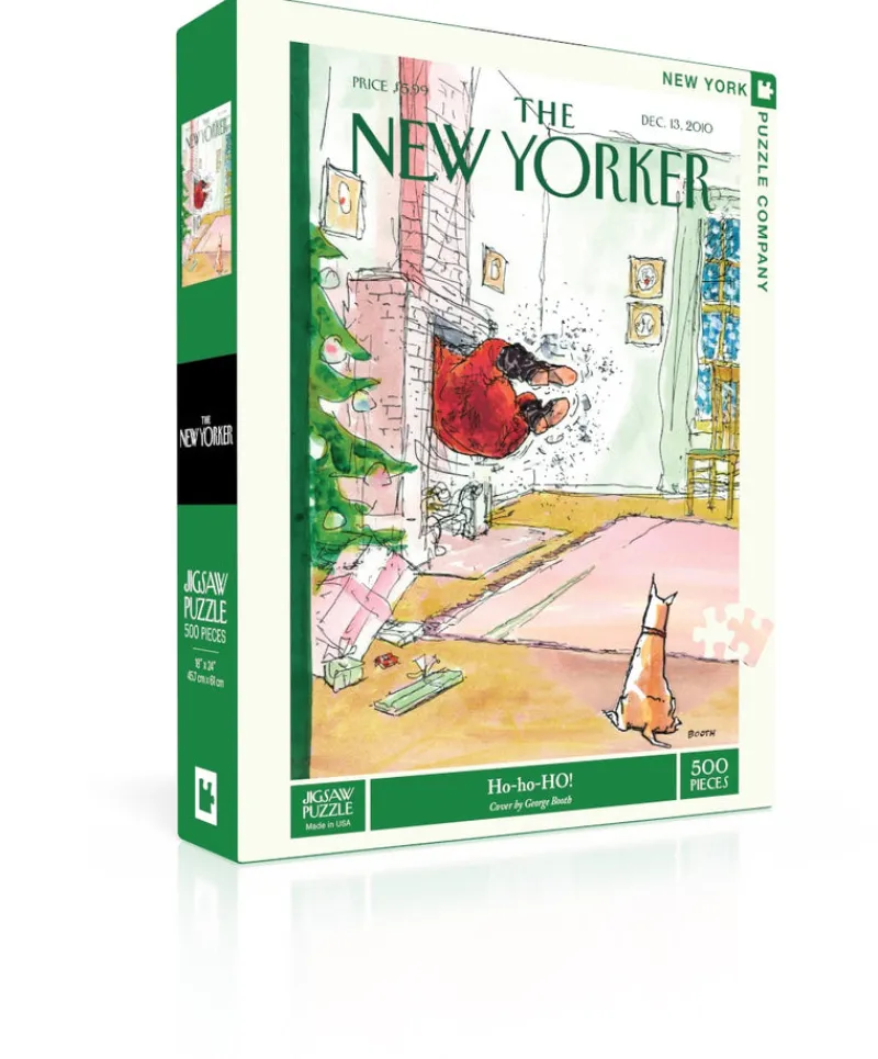 New York Puzzle Pets | Christmas & Winter | Ho-ho-HO 500 Piece Jigsaw Puzzle