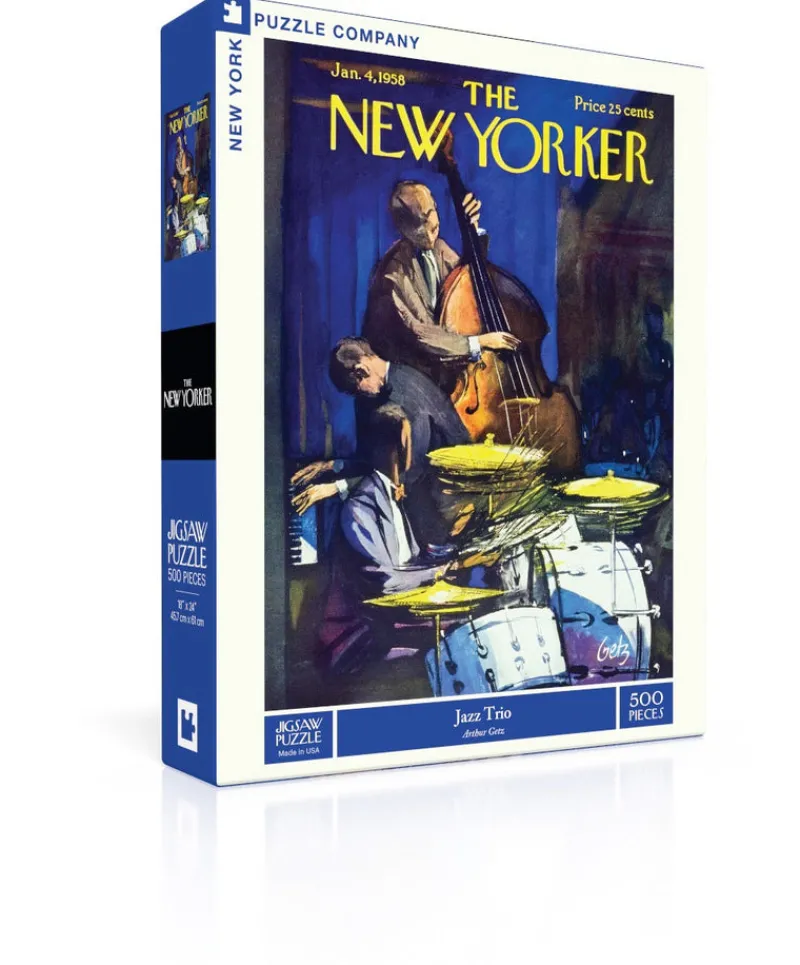 New York Puzzle New York City | Museum, Theatre, Arts & Music | Jazz Trio 500 Piece Jigsaw Puzzle