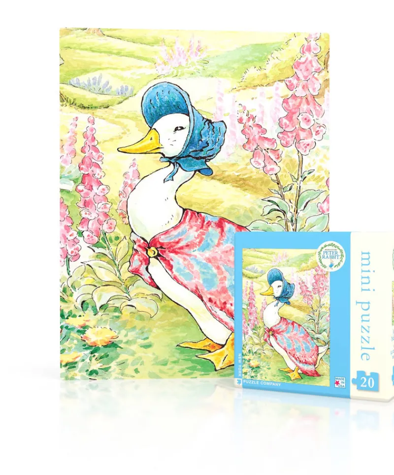 New York Puzzle Whimsical | Spring, Easter & Summer | Jemima Puddle-Duck Mini 20 Piece Mini Puzzle