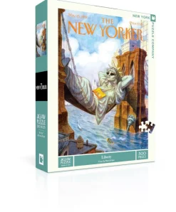 New York Puzzle Travel, Maps & Cities | New York City | Liberty 500 Piece Jigsaw Puzzle