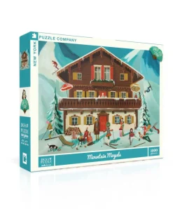 New York Puzzle Mountains, Valleys & Plains | Christmas & Winter | Mountain Moguls 1000 Piece Jigsaw Puzzle