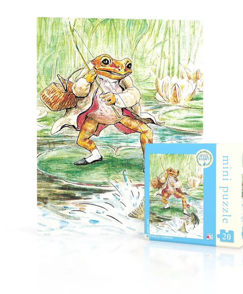 New York Puzzle Whimsical | Spring, Easter & Summer | Mr. Jeremy Fisher Mini 20 Piece Mini Puzzle