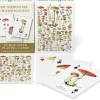New York Puzzle Vintage Images | Mushroom Playing Cards Single Standard Deck