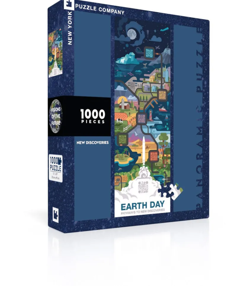 New York Puzzle Fantasy & Space Travel | Collections, Collage & Busy Scenes | New Discoveries 1000 Piece Jigsaw Puzzle