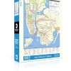 New York Puzzle Travel, Maps & Cities | New York City | New York Subway Map 500 Piece Jigsaw Puzzle