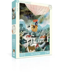 New York Puzzle Travel, Maps & Cities | On a Voyage 1000 Piece Jigsaw Puzzle