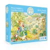 New York Puzzle Spring, Easter & Summer | Botanical, Garden & Farm | Peter Rabbit's Garden Snack 500 Piece Jigsaw Puzzle