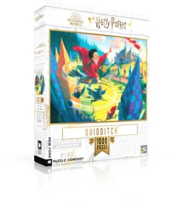New York Puzzle Books & Reading | Fantasy & Space Travel | Quidditch 1000 Piece Jigsaw Puzzle