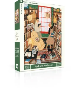 New York Puzzle Books & Reading | Love | Quill And Parchment 1000 Piece Jigsaw Puzzle