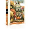 New York Puzzle Fall, Halloween & Thanksgiving | Raking Leaves 1000 Piece Jigsaw Puzzle