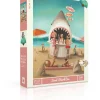 New York Puzzle Nautical, Coastal & Ocean Life | Food & Drink | Sand Shark Bar 500 Piece Jigsaw Puzzle