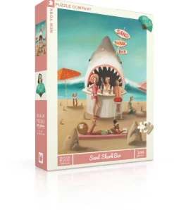 New York Puzzle Nautical, Coastal & Ocean Life | Food & Drink | Sand Shark Bar 500 Piece Jigsaw Puzzle
