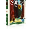 New York Puzzle Christmas & Winter | Santa's Sequoias 500 Piece Jigsaw Puzzle