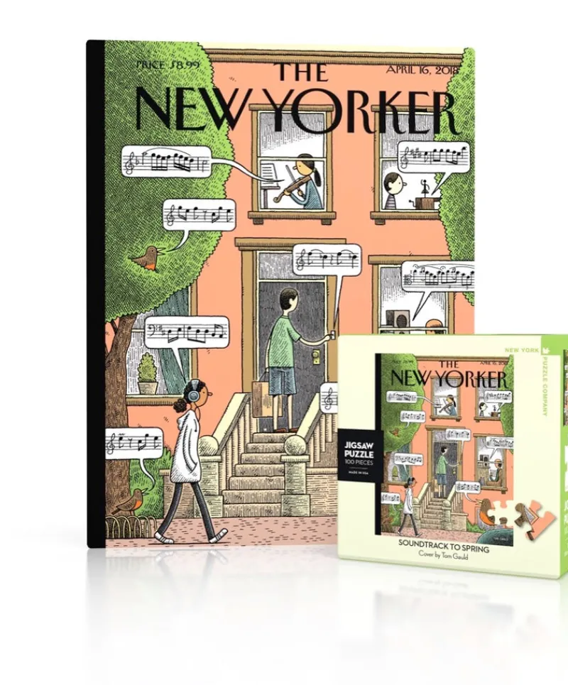 New York Puzzle Spring, Easter & Summer | New York City | Soundtrack to Spring Mini 100 Piece Mini Puzzle