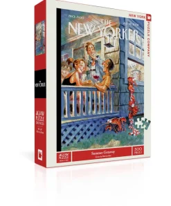 New York Puzzle Nautical, Coastal & Ocean Life | Food & Drink | Summer Getaway 500 Piece Jigsaw Puzzle