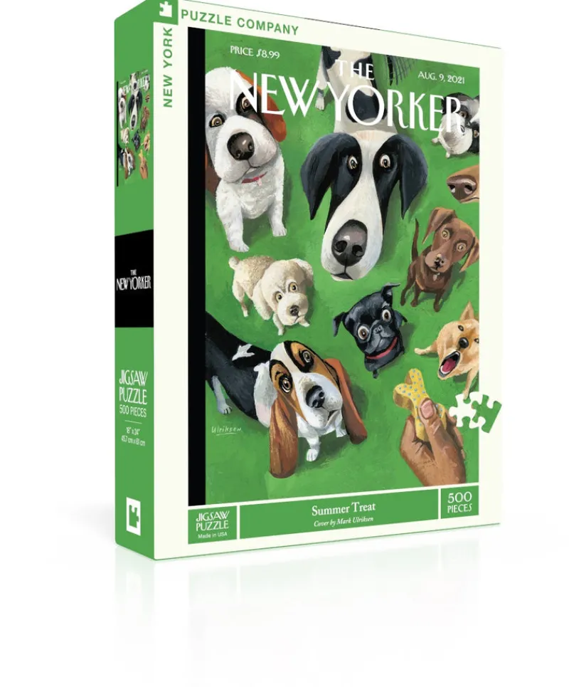 New York Puzzle Pets | Summer Treat 500 Piece Jigsaw Puzzle