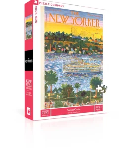 New York Puzzle Nautical, Coastal & Ocean Life | Sunset Cruise 1000 Piece Jigsaw Puzzle