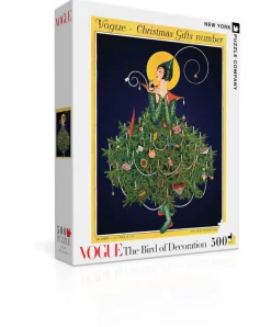 New York Puzzle Christmas & Winter | The Bird of Decoration 500 Piece Jigsaw Puzzle