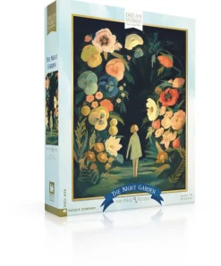 New York Puzzle Whimsical | Botanical, Garden & Farm | The Night Garden 500 Piece Jigsaw Puzzle