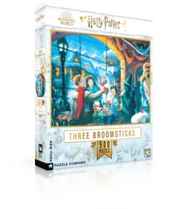 New York Puzzle Fantasy & Space Travel | Christmas & Winter | Three Broomsticks 500 Piece Jigsaw Puzzle
