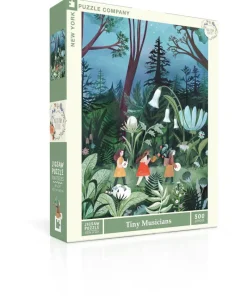 New York Puzzle Whimsical | Museum, Theatre, Arts & Music | Tiny Musicians 500 Piece Jigsaw Puzzle