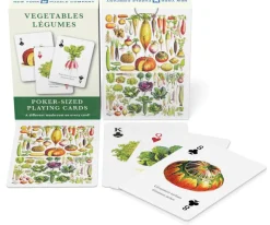 New York Puzzle Vintage Images | Vegetable Playing Cards Single Standard Deck