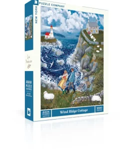 New York Puzzle Travel, Maps & Cities | Nautical, Coastal & Ocean Life | Wind Ridge Cottage 1000 Piece Jigsaw Puzzle